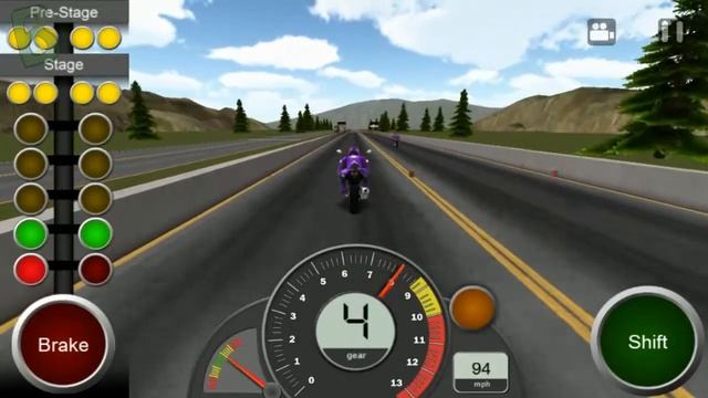 Twisted Dragbike Racing - Android GamePlay HD смотреть онлайн