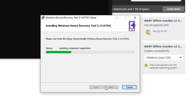Jak zainstalować APLIKACJE Windows Device Recovery tool oraz naprawić błąd aktualizacji смотреть онлайн