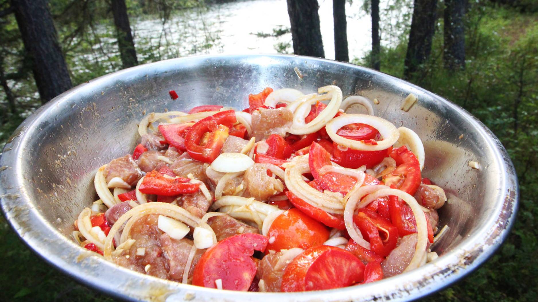 Маринованная рыба с овощами в соевом соусе смотреть онлайн