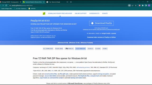 Descargar e instalar Winrar, PeaZip y 7-Zip Full gratis 2022!!! (Link en la descripción ) смотреть онлайн