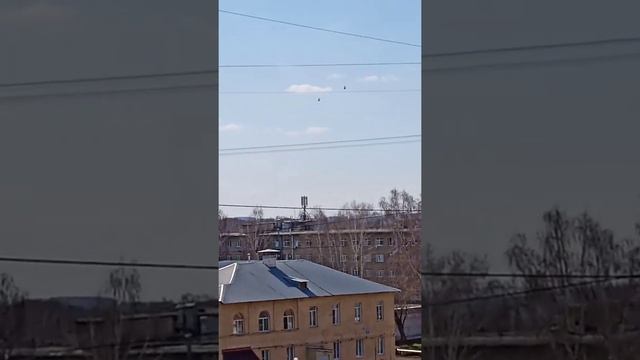 Вертолеты над кировским районом города Кемерово. #кемерово смотреть онлайн