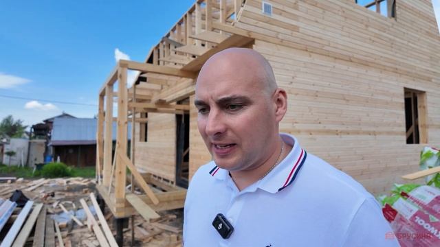 К-107 / ПРОЦЕСС СТРОИТЕЛЬСТВА КАРКАСНОГО ДОМА смотреть онлайн