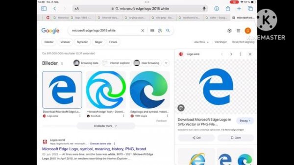 Microsoft Edge Logo Speedrun KineMaster