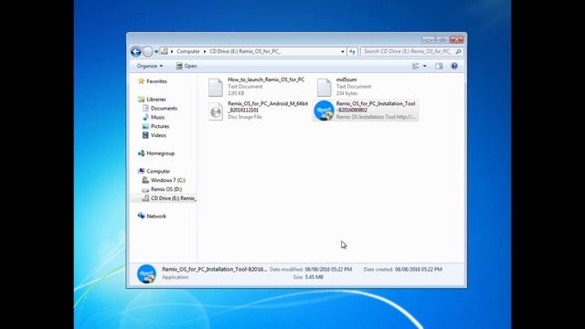 Cài đặt Remix OS song song với Windows смотреть онлайн