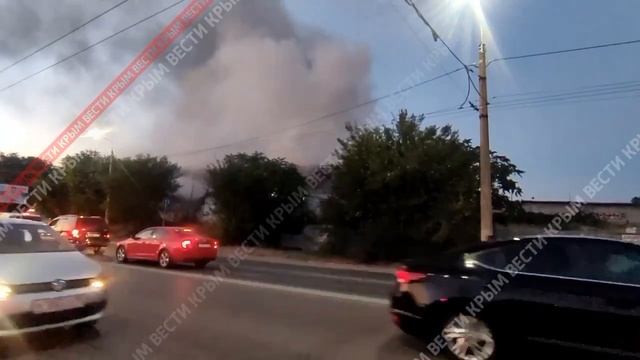 Пожар в Севастополе смотреть онлайн