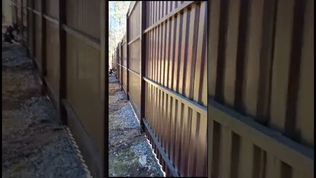 Ремонт забора (