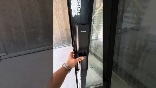 #электронныйзамок Легендарный Филипс Альфа замок на профильную дверь замок на пластиковую дверь