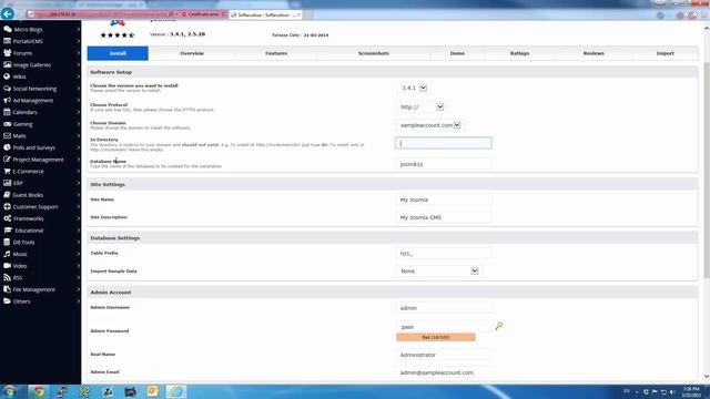 How to install Joomla with Softaculous [tmzVPS.com] смотреть онлайн
