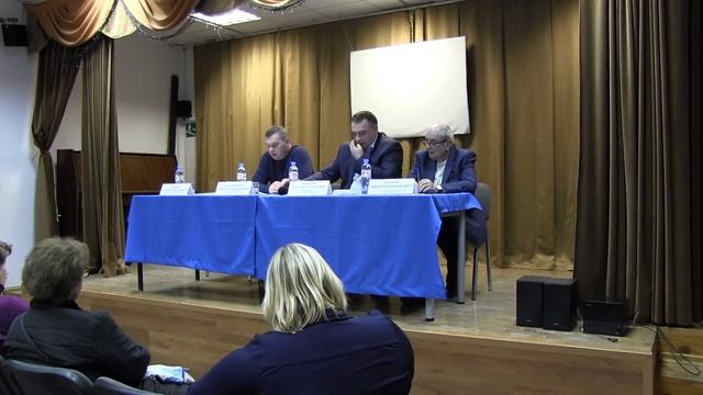 Встреча главы управы района Дорогомилово с населением 15.03.17 (ч.1) смотреть онлайн