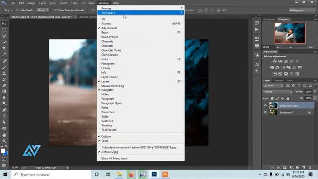 Cyan Blue Leaf Color Grading Effect Photoshop Tutorial | Cyan Effect In Photoshop | Photo Effect смотреть онлайн