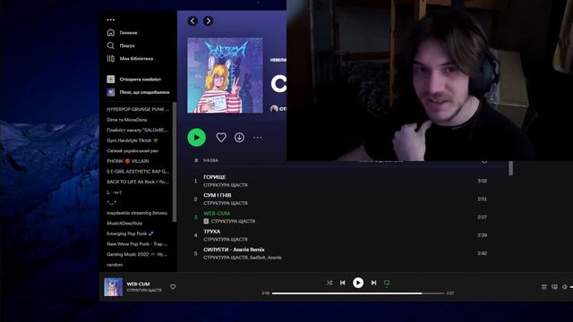 РЕАКЦІЯ І РОЗБІР | СТРУКТУРА ЩАСТЯ - СИСТЕМА ГОРЯ(ALBUM) | смотреть онлайн