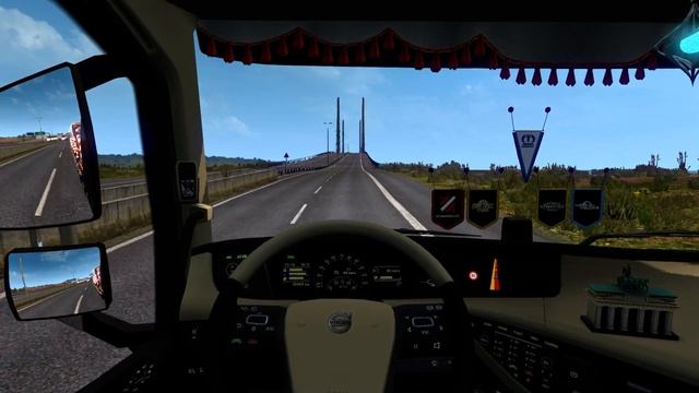 ETS 2, Volvo FH 750, Новогодний беспредел! смотреть онлайн