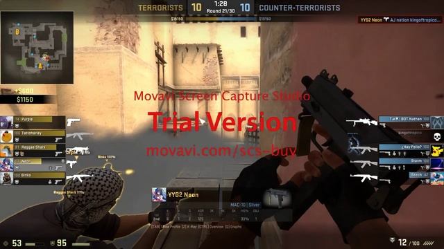 CS:GO ACE with the Mac-10 смотреть онлайн