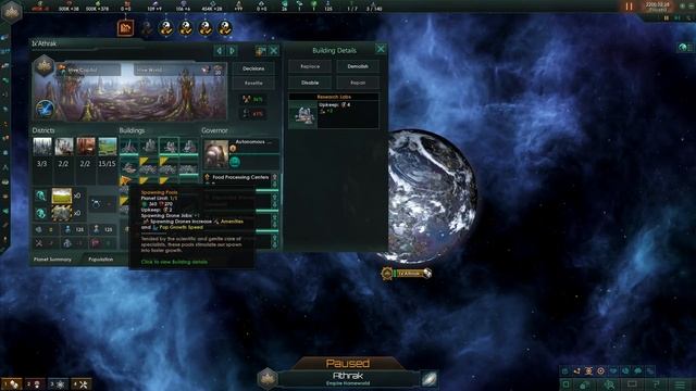 Stellaris - 2.2 Hiveworlds and Machineworlds (New stuff for Utopia and SynthDawn) смотреть онлайн