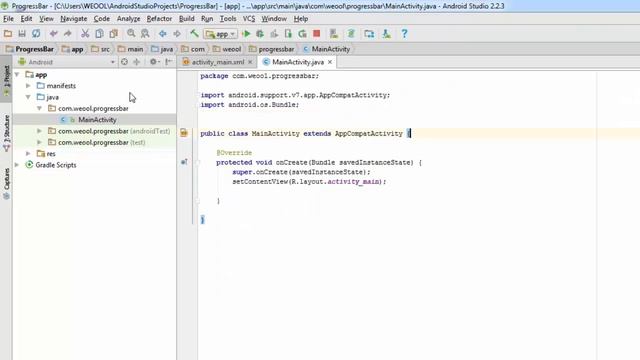 Android Studio Tutorial for Beginners In HINDI Part 14 - Progress bars Tutorial смотреть онлайн