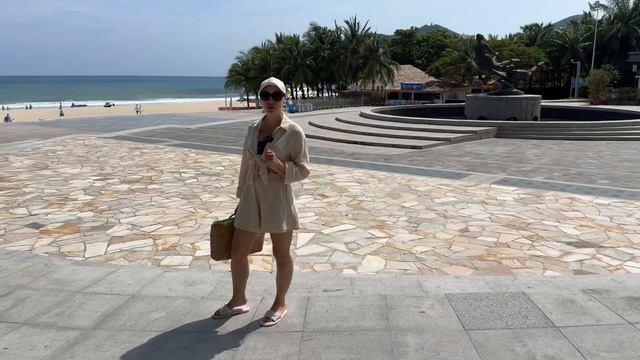 Обзор пляжа Дадунхай. Санья. Китай.