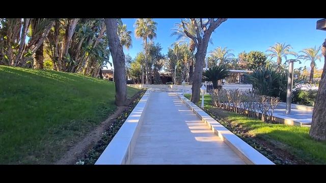 Актуальный обзор территории отеля Dobedan Exclusive & Spa ( Alva Donna) зимняя концепция. 1 часть смотреть онлайн