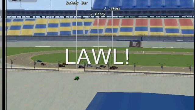 Pace Car Does Donuts. LAWL! смотреть онлайн