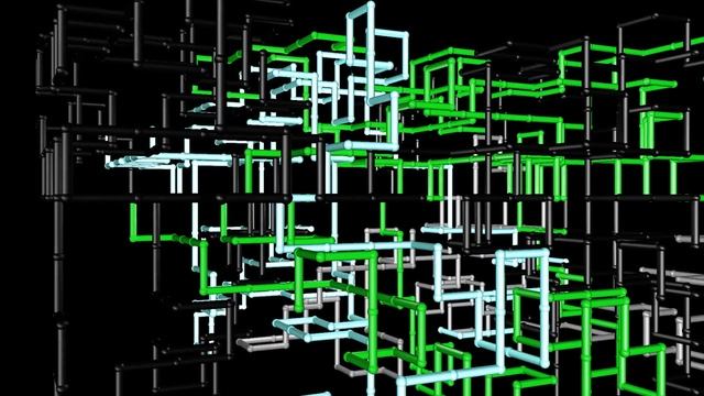 Windows 2000 Screensaver - 3D Pipes (4K) смотреть онлайн