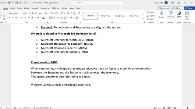 Introduction to Microsoft Defender for Endpoint #endpointsecurity #microsoft #cybersecurity #cyber смотреть онлайн