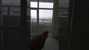 Перенос балконные двери с правой на левую сторону, с изменением направления открывания.