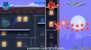 PJ Masks Moonlight Heroes Super levels Catboy vs Owlette (Герои в масках: Лунные герои Супер уровни