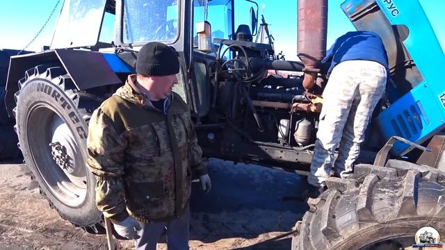 Новые моторы Д-260.2 для МТЗ-1221. Причина ухода воздуха из колеса JD-8335R...лучше бы пробил. смотреть онлайн