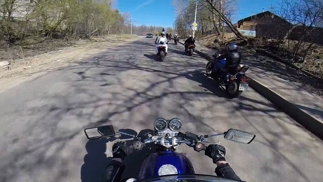 Открытие мотосезона 2014 в Сергиевом Посаде смотреть онлайн