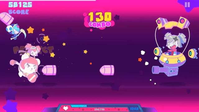 【Muse Dash】Bass Telekinesis ( hard ) full combo смотреть онлайн