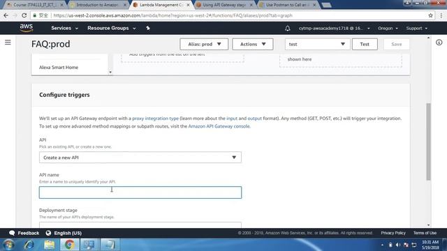 Amazon API gateway簡介實驗 смотреть онлайн