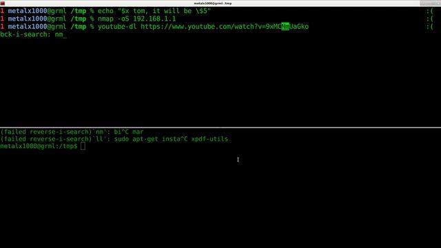 History in the Linux Shell Script Tutorial смотреть онлайн