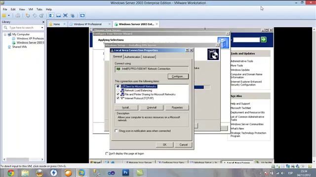 Configuración de DNS en Windows 2003 Server смотреть онлайн