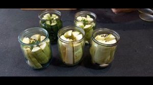 Кабачки на зиму по грузински. шикарная закуска.простая кухня