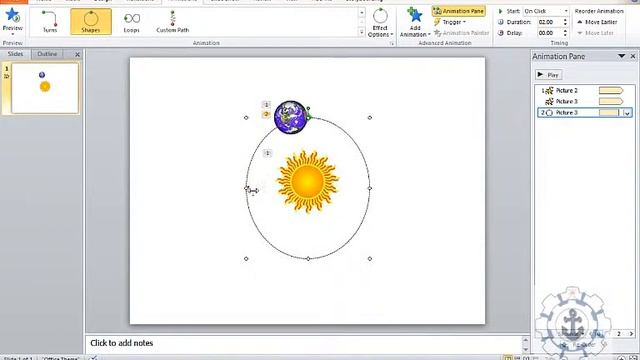Introduction to Basic Animation Using Microsoft PowerPoint 2010 - Using image смотреть онлайн