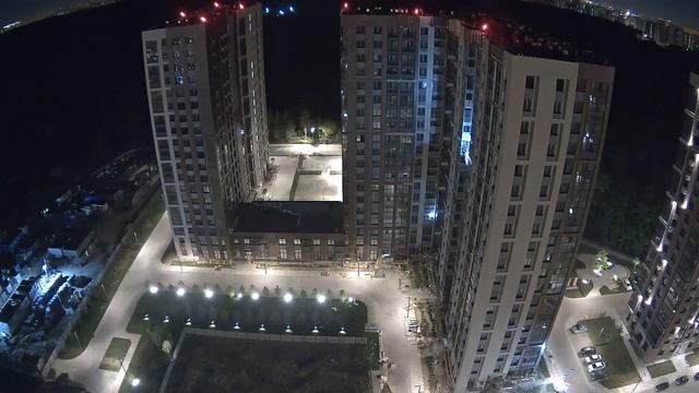 ЖК "Лесопарковый" Сентябрь 2020 - ход строительства (камера 1) смотреть онлайн