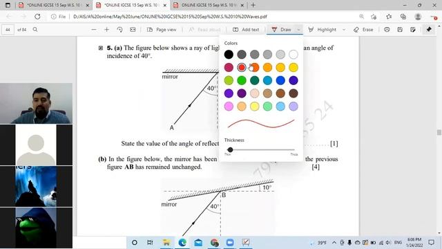 online class about light, reflection, describing the image & drawing images by: Dr. Ahmad Al Faris смотреть онлайн