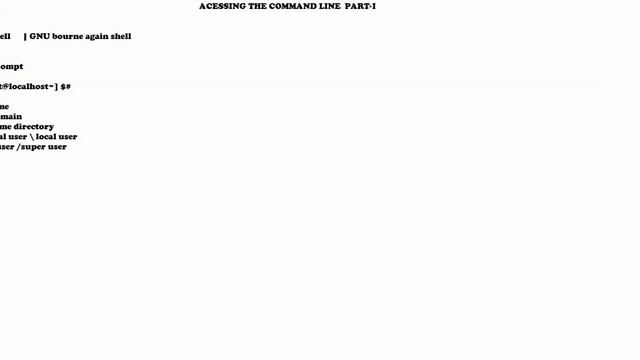 Acessing The Command Line | Linux Command Line Tutorial For Beginners 1 - Introduction (Hindi) смотреть онлайн