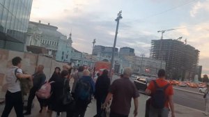 КРАТЧАЙШИЙ ПУТЬ От Казанского вокзала до поезда Белоруского в Москве через кольцевую линию на метро