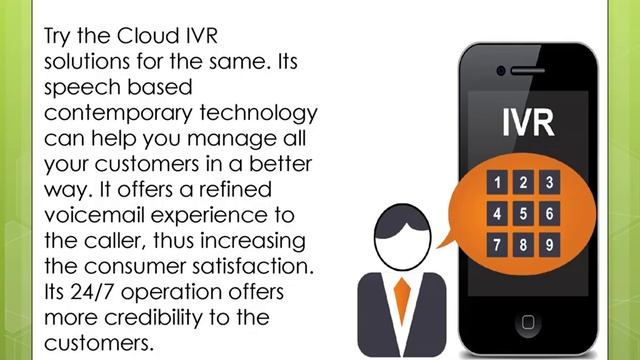 Manage your business processes on your phone with Custom IVR Solutions смотреть онлайн