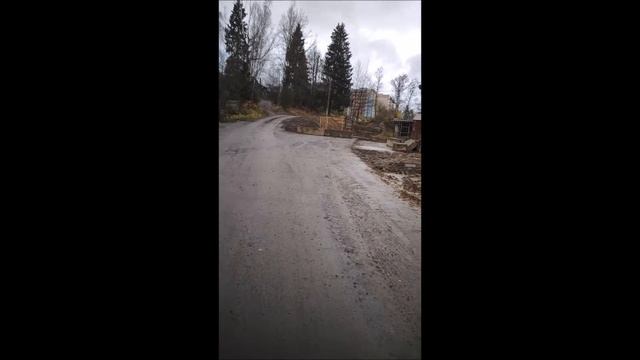 Застройщик оставил жителей Сходни без дороги, Первомайская, 77