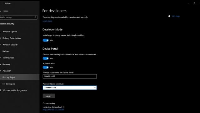 DEVELOPER MODE WINDOWS 10 смотреть онлайн