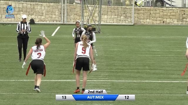 Flag Football World Championships 2021, Day 2, AUSTRIA v MEXICO (Women) смотреть онлайн