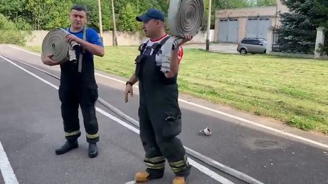 четверная скатка пожарного рукава смотреть онлайн