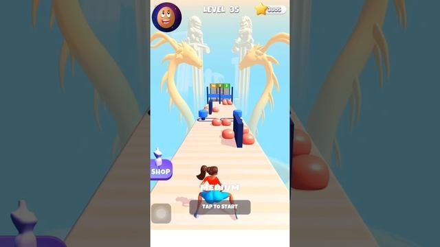 Noob in Bounce Big | Gameplay android, ios (level 33-36) смотреть онлайн