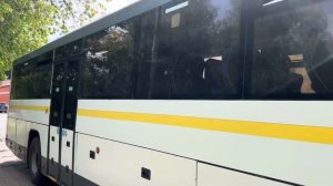 Автобус ЛиАЗ-5250 ”ВОЯЖ” следует по маршруту 25 ”Барановское - Конобеево”