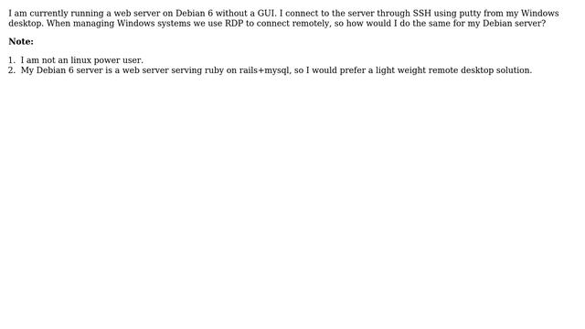DevOps & SysAdmins: Debian 6 Server Enabling Remote Desktop (2 Solutions!!) смотреть онлайн