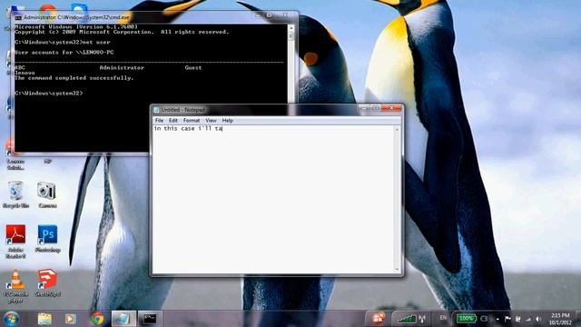How to access someone else's user account password in Windows 7 or XP смотреть онлайн