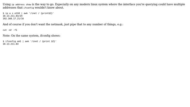 Unix & Linux: Assigning IP address to environment variable (6 Solutions!!) смотреть онлайн