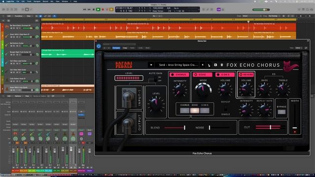 Safari Pedals - Fox Echo Chorus & Mac M1 Ultra !! ( Só Audio ) !! смотреть онлайн