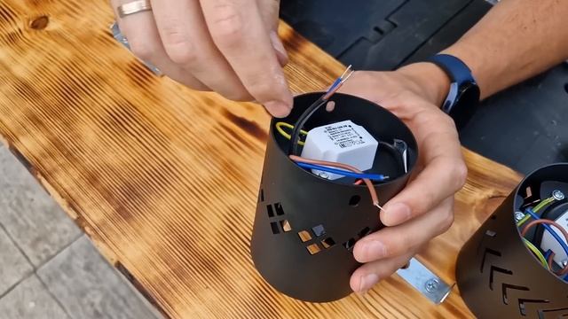 Светильник ИЗ ДЕРЕВА своими руками💡 Освещение в беседке | DIY Loft wooden lamp смотреть онлайн